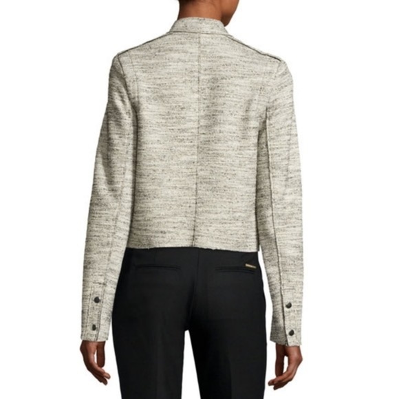 Theory Bavewick K. Branson Tweed Moto Jacket - Picture 3 of 7